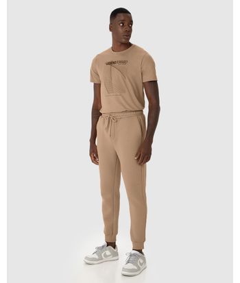 Calça Jogger Masculina Bolso Posterior Em Moletom Premium