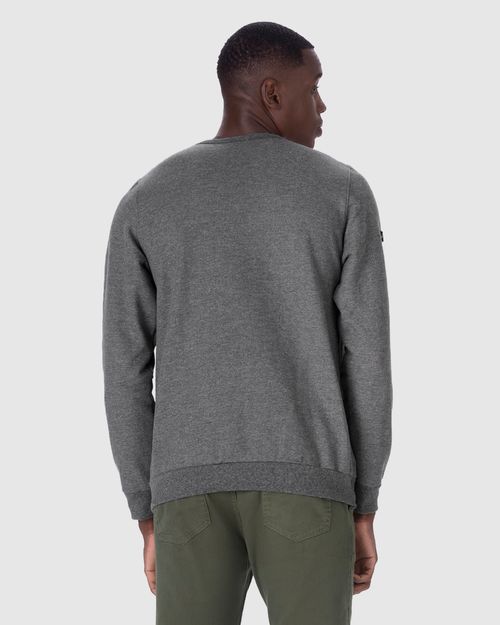 Blusão Masculino Estampa Lettering Alto Relevo Em Moletom Flanelado