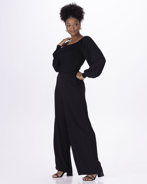 Blusa Cropped Feminina Em Malha Viscose Stretch