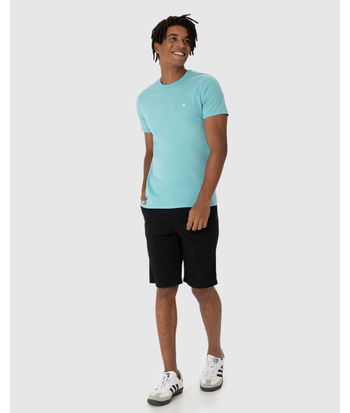 Camiseta Básica Masculina Slim Em Algodão