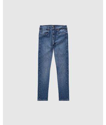 Calça Menino Skinny Em Jeans Com Elastano Malwee Kids