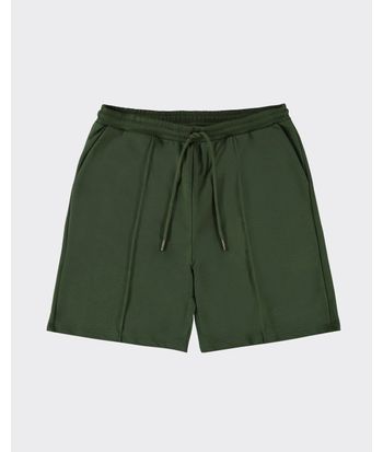 Bermuda Masculina Relaxed Fit Recorte Frontal Em Moletom - ENFIM