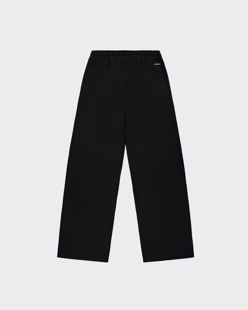 Calça Wide Leg Feminina Cós Elástico Em Viscose - ENFIM