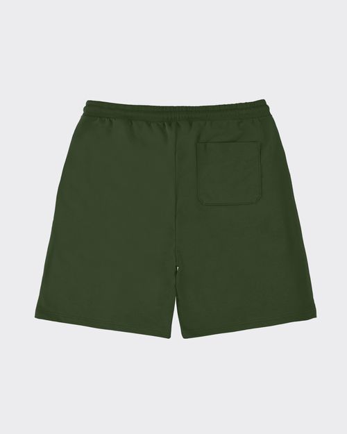 Bermuda Masculina Relaxed Fit Recorte Frontal Em Moletom - ENFIM