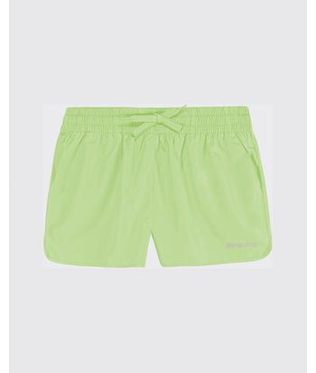 Shorts Feminino Barra Arredondada Em Tafetá - ENFIM