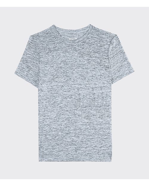 T-shirt Masculina Slim Com Passante Para Fone De Ouvido Poliamida - ENFIM