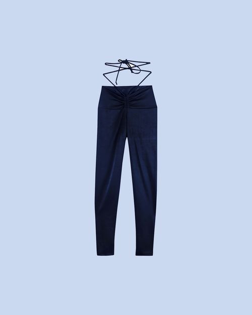 Calça Legging Feminina Cós Amarração Em Malha Dry - ENFIM