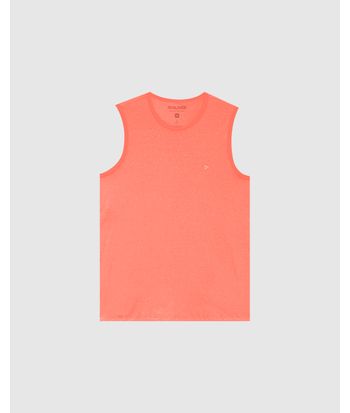 Regata Masculina Plus Size Bordado Peitoral Em Malha Botonê