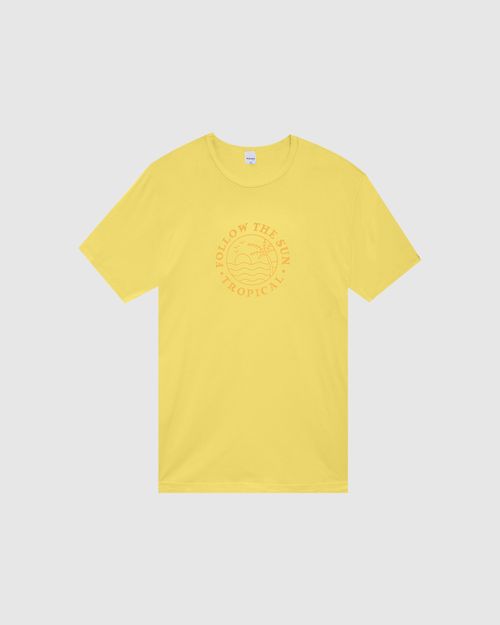 Camiseta Masculina Plus Size Follow The Sun Em Algodão