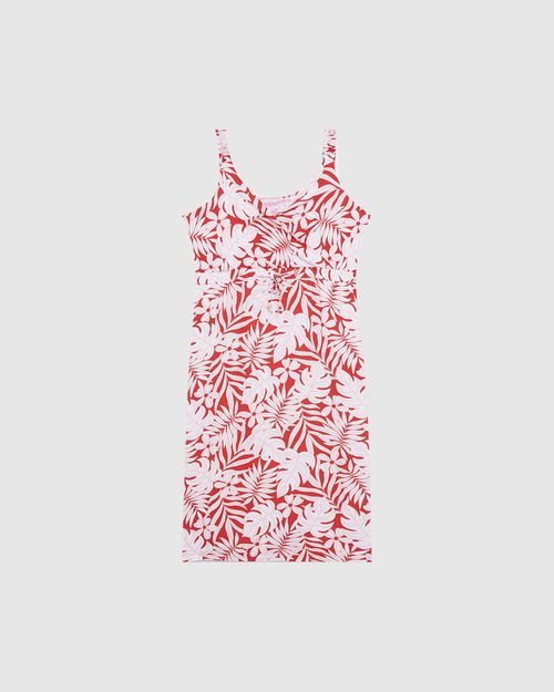 Vestido Midi Feminino Plus Size Estampado Decote V Em Viscose