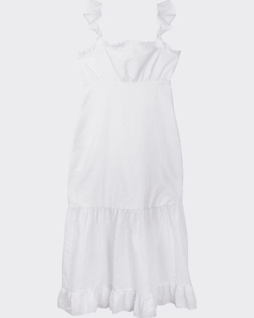 Vestido Midi Feminino Marias Em Algodão Plumetis - ENFIM