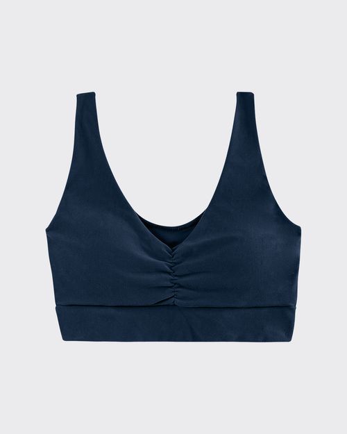 Top Esportivo Plus Size Franzido Em Malha Proteção UV50+ - ENFIM