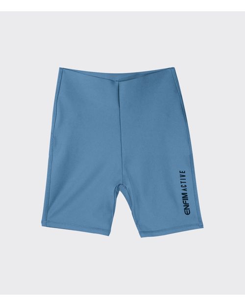 Shorts Feminino Ajustado em Malha Poliéster - ENFIM
