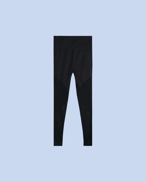 Calça Legging Feminina Detalhe Tela Seamless Em Poliamida - ENFIM