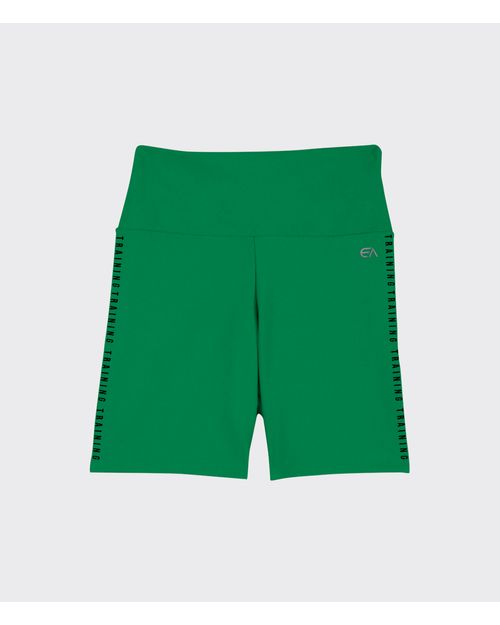 Shorts Justo Feminino Estampa Lettering Em Malha Dry - ENFIM