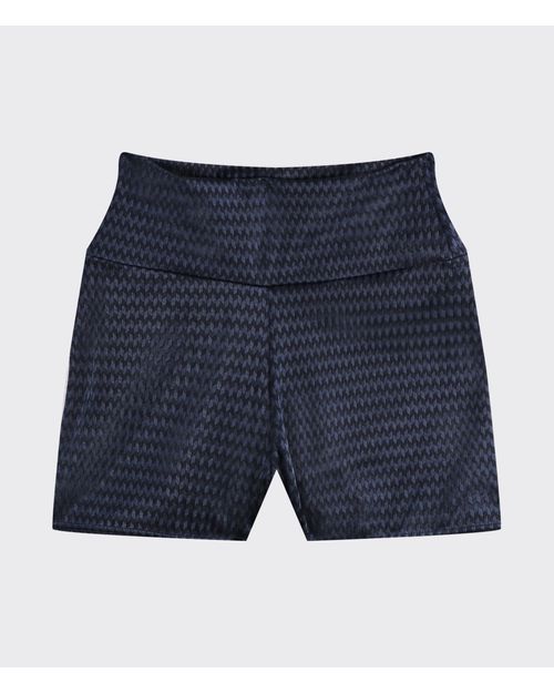 Shorts Justo Feminino Em Malha Poliamida - ENFIM