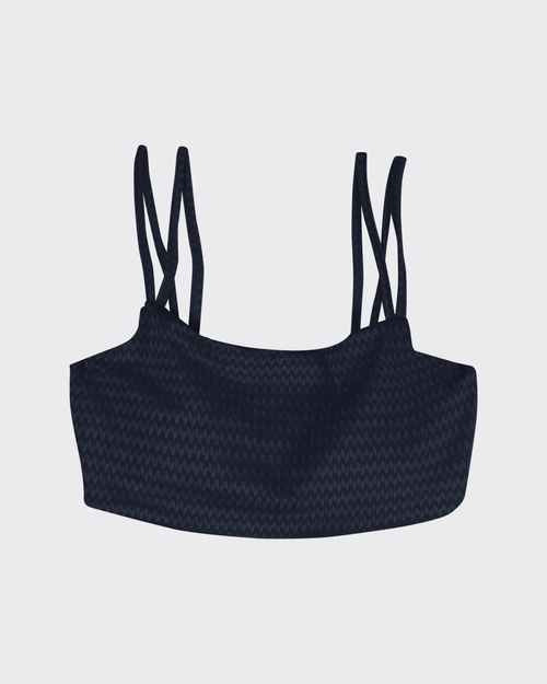 Top Regata Strappy Esportivo Bojo Removível Em Poliamida - ENFIM