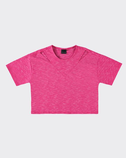 Blusa Ampla Feminina Recorte Ombro Em Malha Lurex - ENFIM
