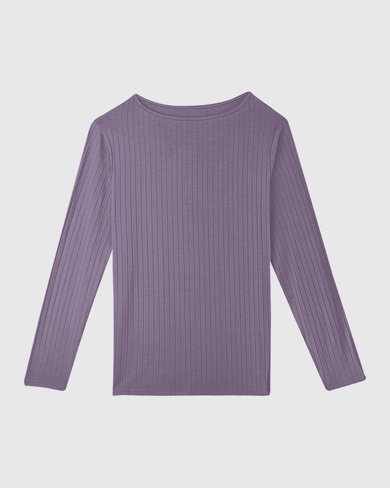 Blusa Em Canelado De Viscose Malwee Plus