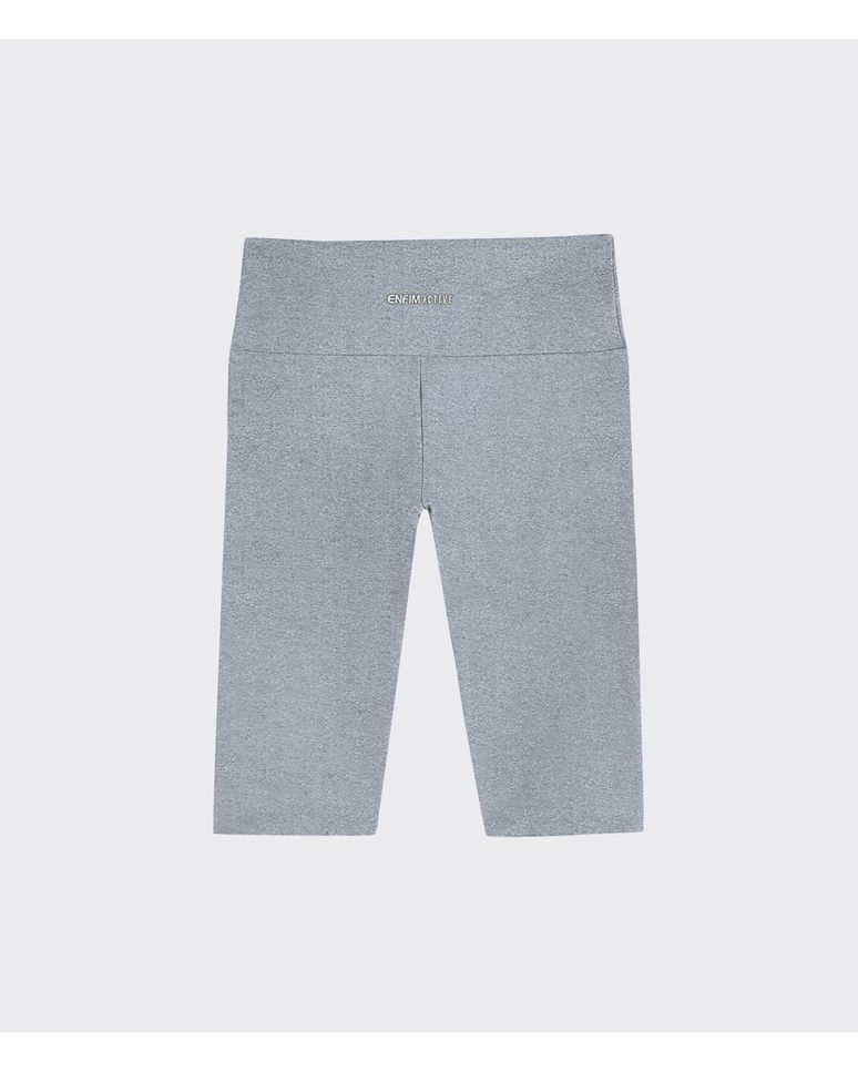 Bermuda Feminina Ciclista Plus Size Malha Com Proteção UV50+ - ENFIM