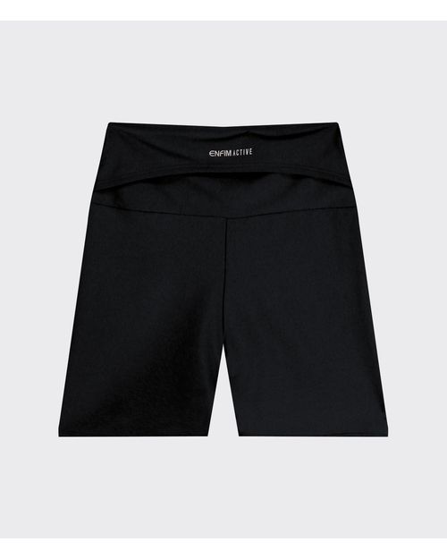 Shorts Feminino Plus Size Bolso Costas Malha Proteção UV50+ - ENFIM