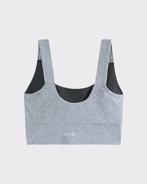 Top Esportivo Decote U Em Malha Proteção UV50+ - ENFIM