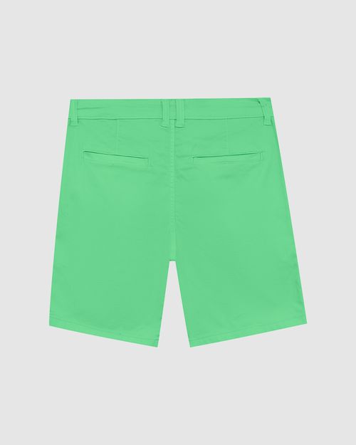 Shorts Masculino Slim Com Cadarço Frontal Em Jeans Moletom