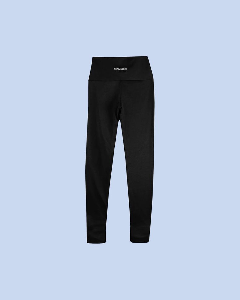 Calça Legging Feminina Cós Amarração Em Malha Dry - ENFIM