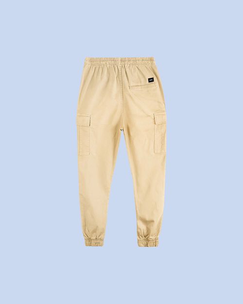 Calça Jogger Cargo Masculina Em Sarja Com Elastano - ENFIM