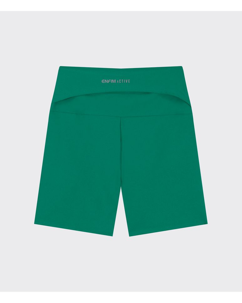 Shorts Feminino Bolso Costas Em Malha Com Proteção UV50+ Enfim