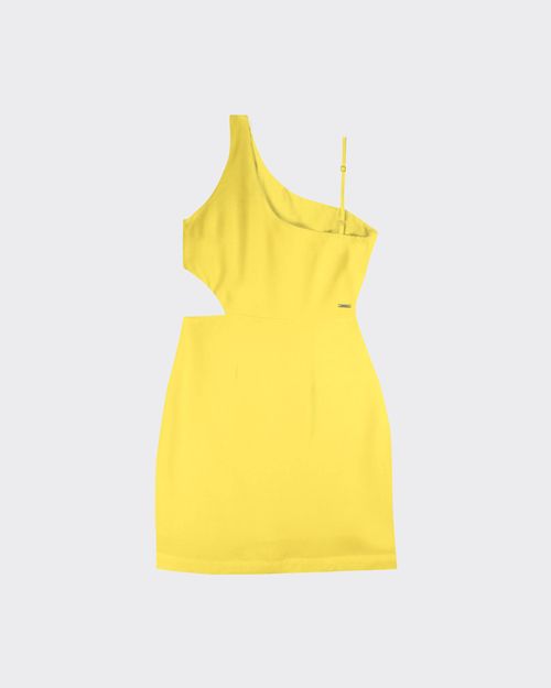 Vestido Feminino Assimétrico Em Viscose - ENFIM