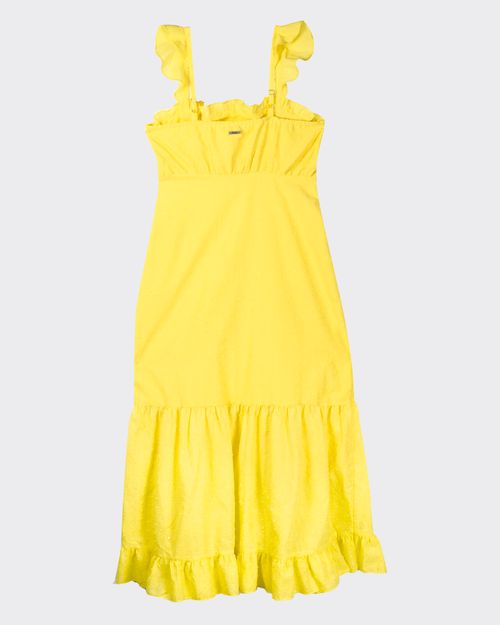 Vestido Midi Feminino Marias Em Algodão Plumetis - ENFIM