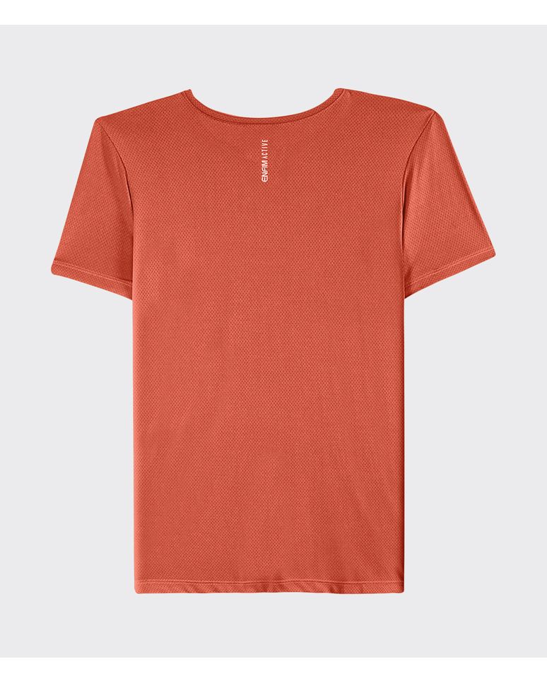Camiseta Masculina Slim Em Malha Dry - ENFIM