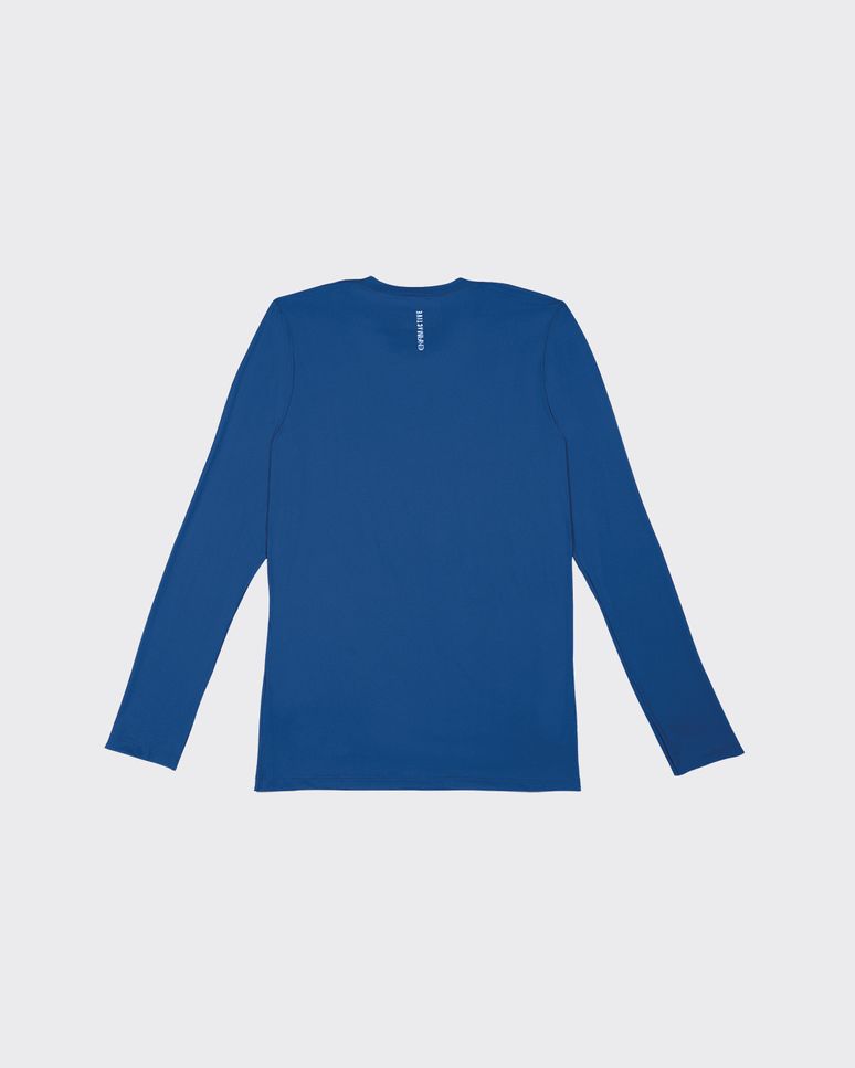 Camiseta Masculina Manga Longa Em Malha Com Proteção UV50+ - ENFIM