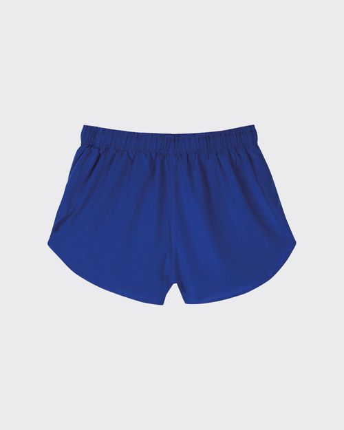 Shorts Duplo Feminino Cadarço Frontal Em Tafetá  - ENFIM