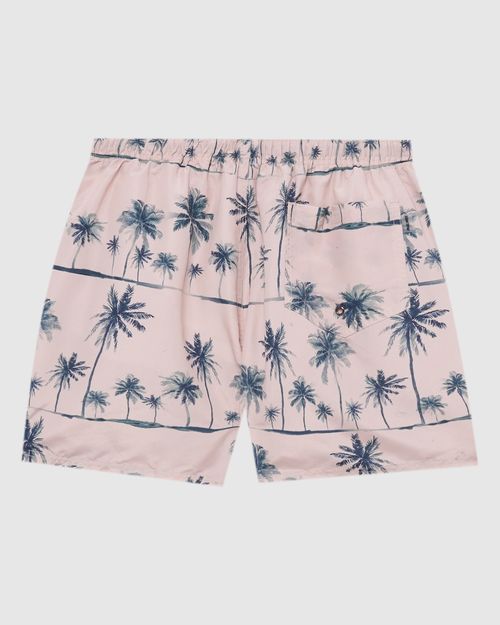 Shorts Slim Masculino Cadarço Funcional Em Tafetá