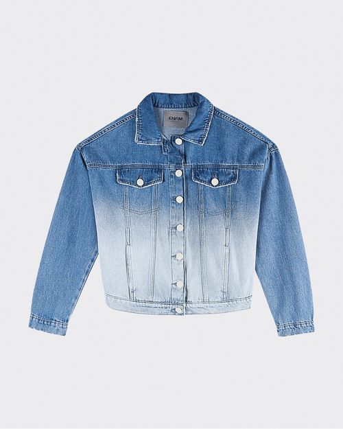 Jaqueta Oversized Feminina Em Jeans 100% Algodão - ENFIM