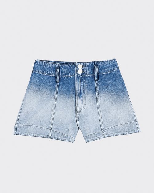 Shorts Feminino Comfort High Em Jeans 100% Algodão - ENFIM