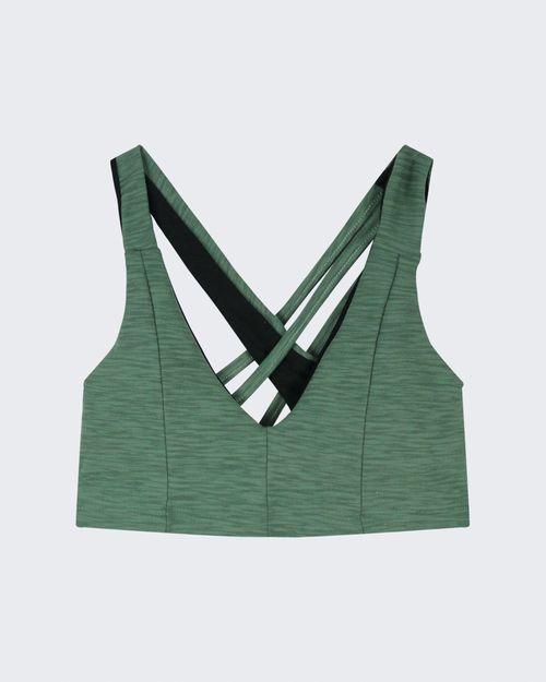 Top Strappy Esportivo Em Malha Com Proteção UV50+ - ENFIM