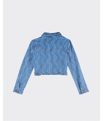 Jaqueta Cropped Feminina Em Jeans 100% Algodão  - ENFIM