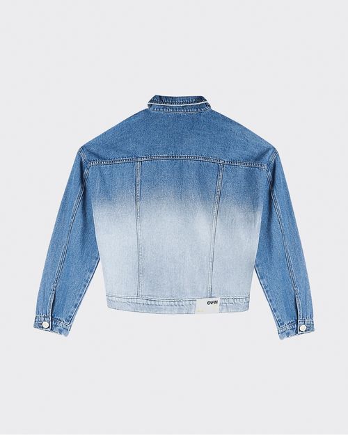 Jaqueta Oversized Feminina Em Jeans 100% Algodão - ENFIM