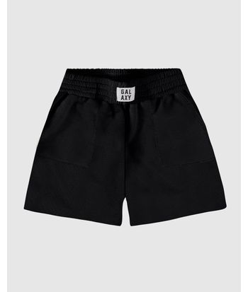 Shorts Menina Comfort Cós Elástico Em Moletinho Malwee Kids