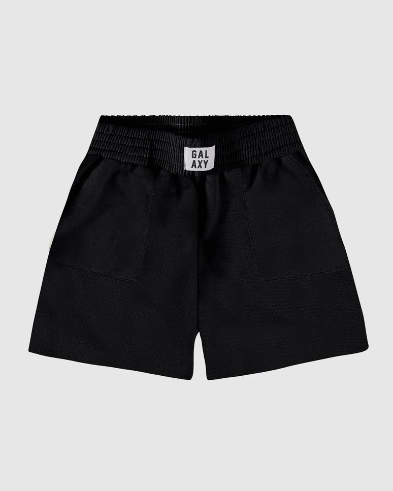 Shorts Menina Comfort Cós Elástico Em Moletinho Malwee Kids