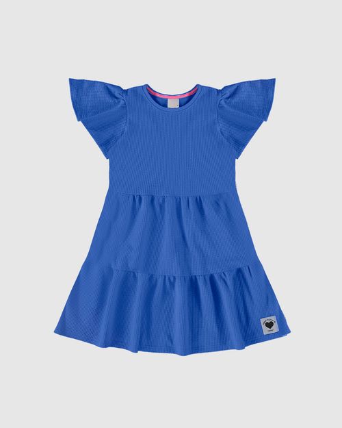 Vestido Infantil Marias Manga Godê Malwee Kids