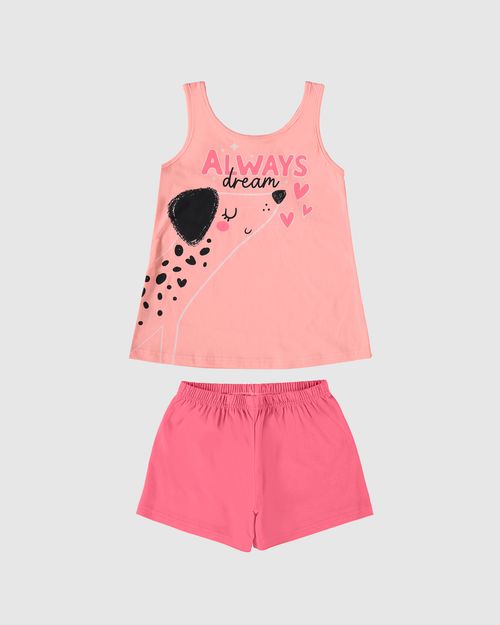 Pijama Infantil Menina Always Dream Em Algodão Malwee Kids