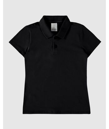 Blusa Polo Infantil Menina Em Algodão Malwee Kids