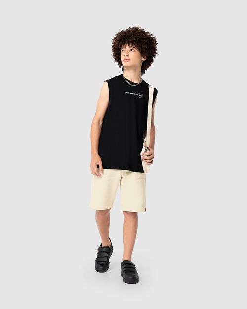 Regata Menino Think Out Of The Box Em Algodão Malwee Kids