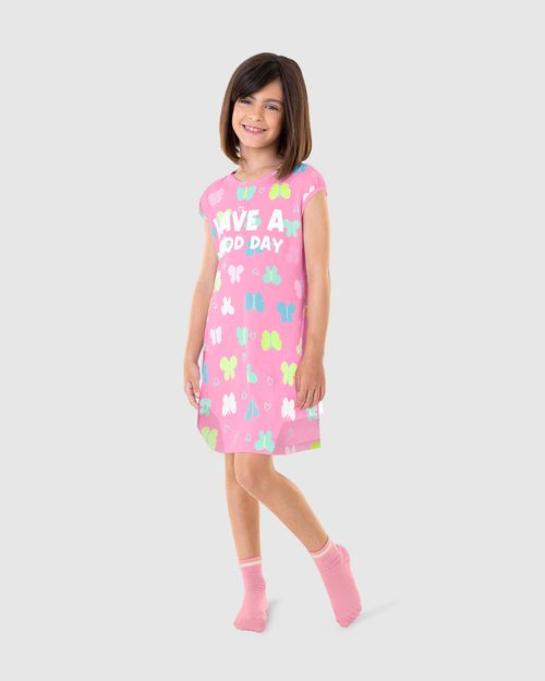 Camisola Infantil Menina Have A Good Day Em Algodão Malwee Kids