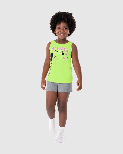 Pijama Infantil Menina Always Dream Em Algodão Malwee Kids