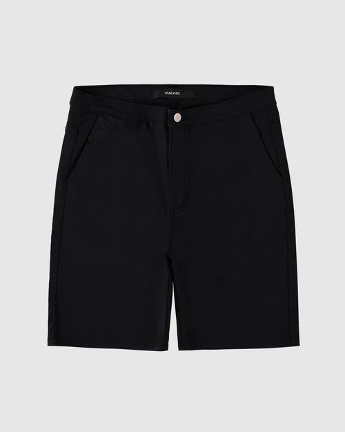 Bermuda Menino Cintura Média Em Jeans Com Elastano Malwee Kids